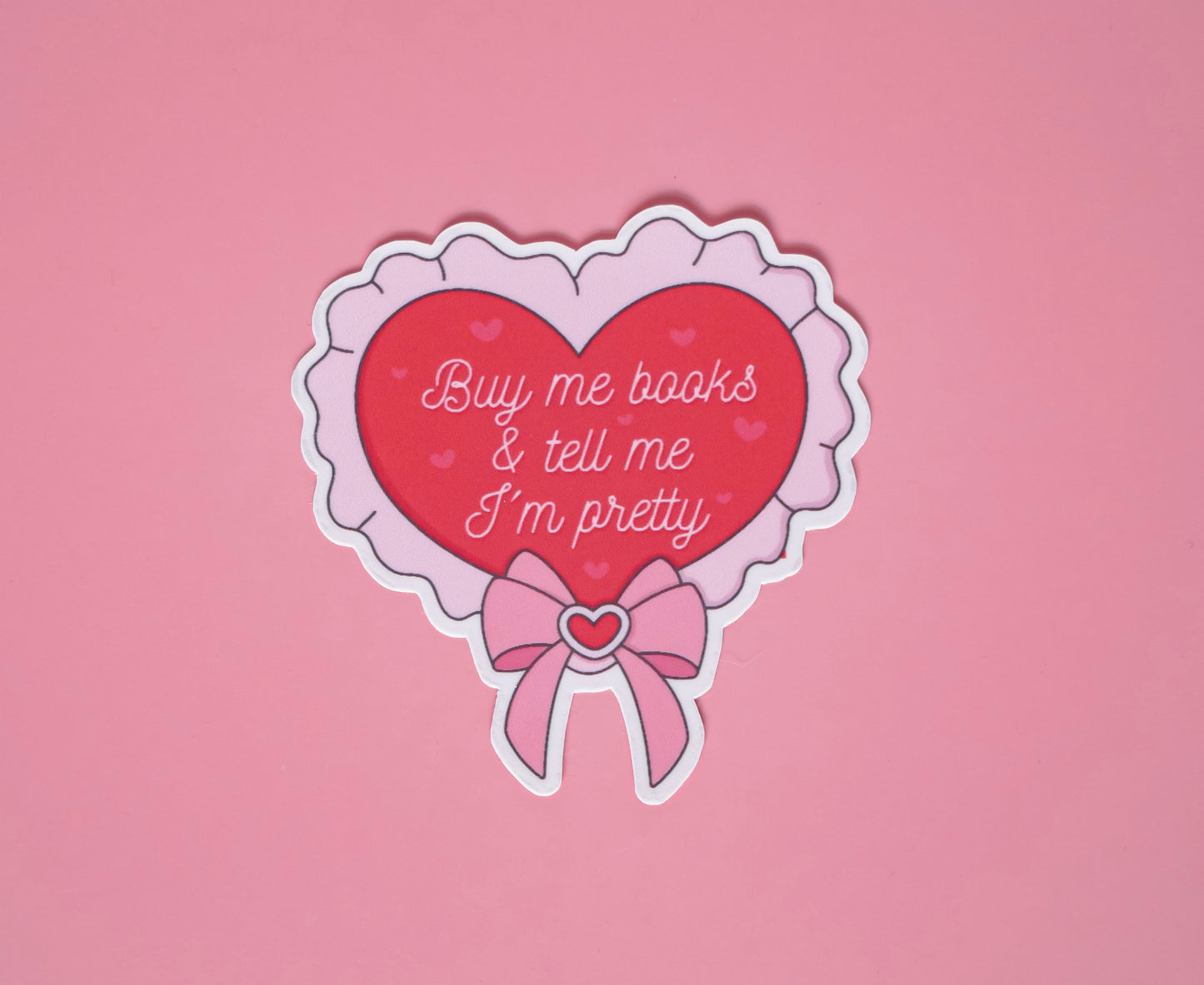 Romance Bookish Sticker Pack - Set of 4 Matte or Sparkly Stickers for Readers