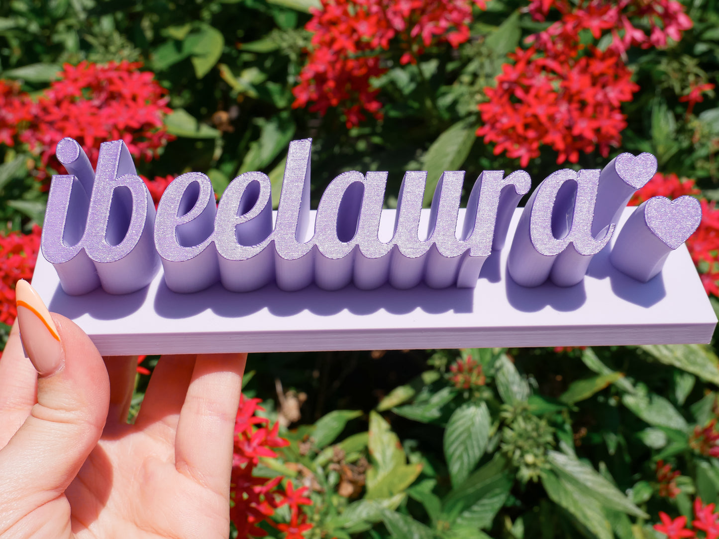 3D Printed Name Plate