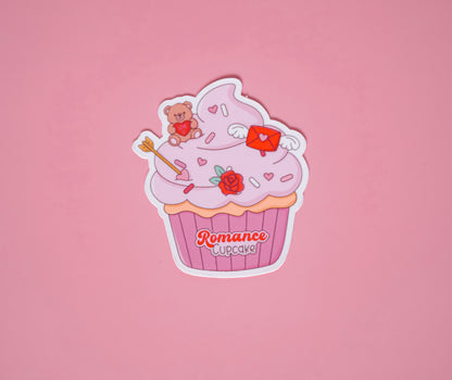 Romance Bookish Sticker Pack - Set of 4 Matte or Sparkly Stickers for Readers