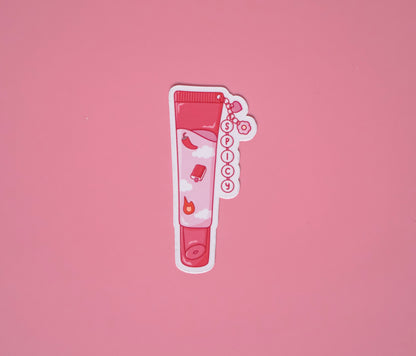 Spicy Bookish Sticker Pack - Set of 4 Matte or Sparkly Stickers for Readers