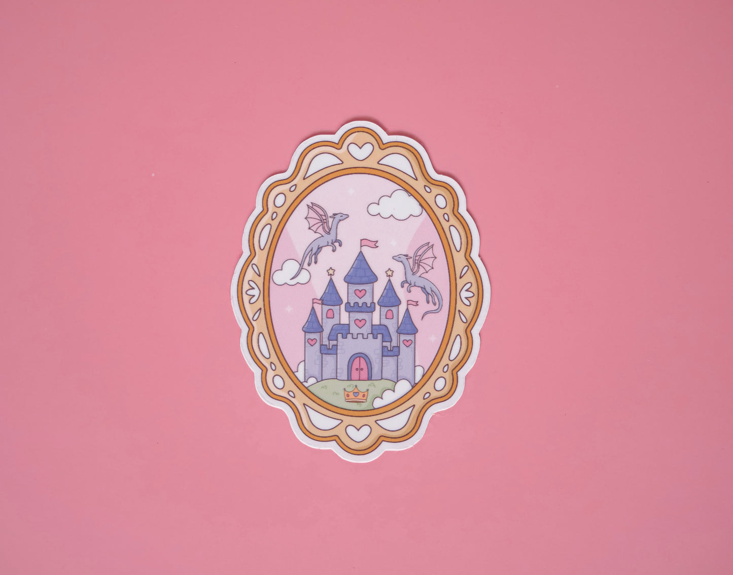 Fantasy Bookish Sticker Pack - Set of 4 Matte or Sparkly Stickers for Readers