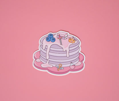 Fantasy Bookish Sticker Pack - Set of 4 Matte or Sparkly Stickers for Readers