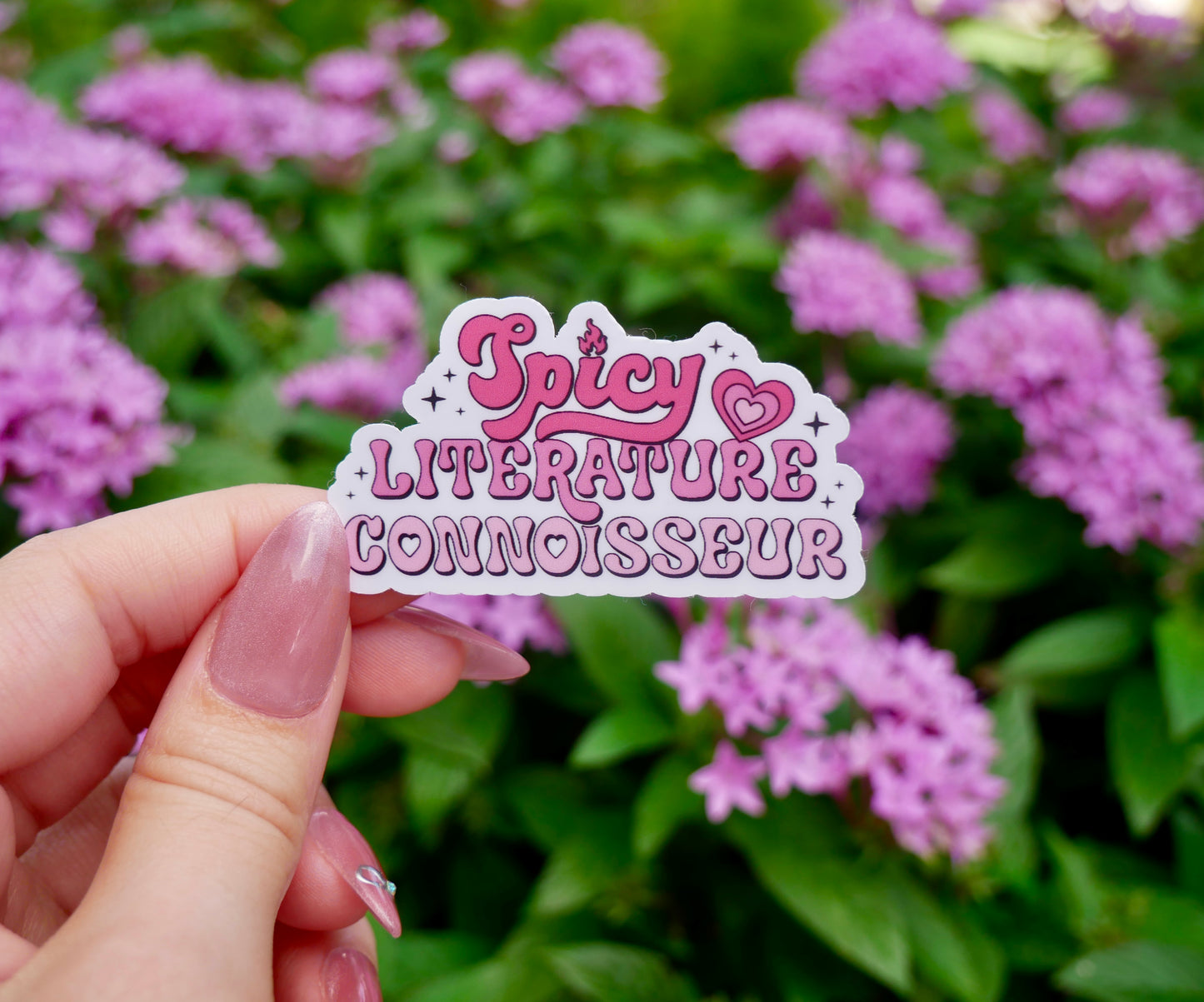 Spicy Literature Sticker l Bookish Merch