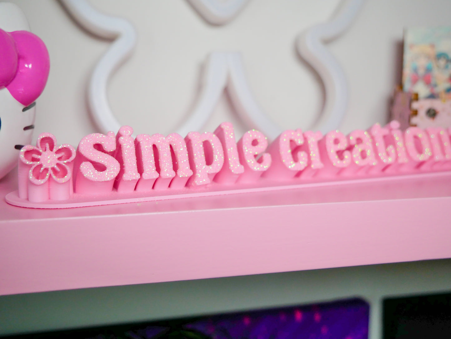 Custom 3D Printed Business Nameplate