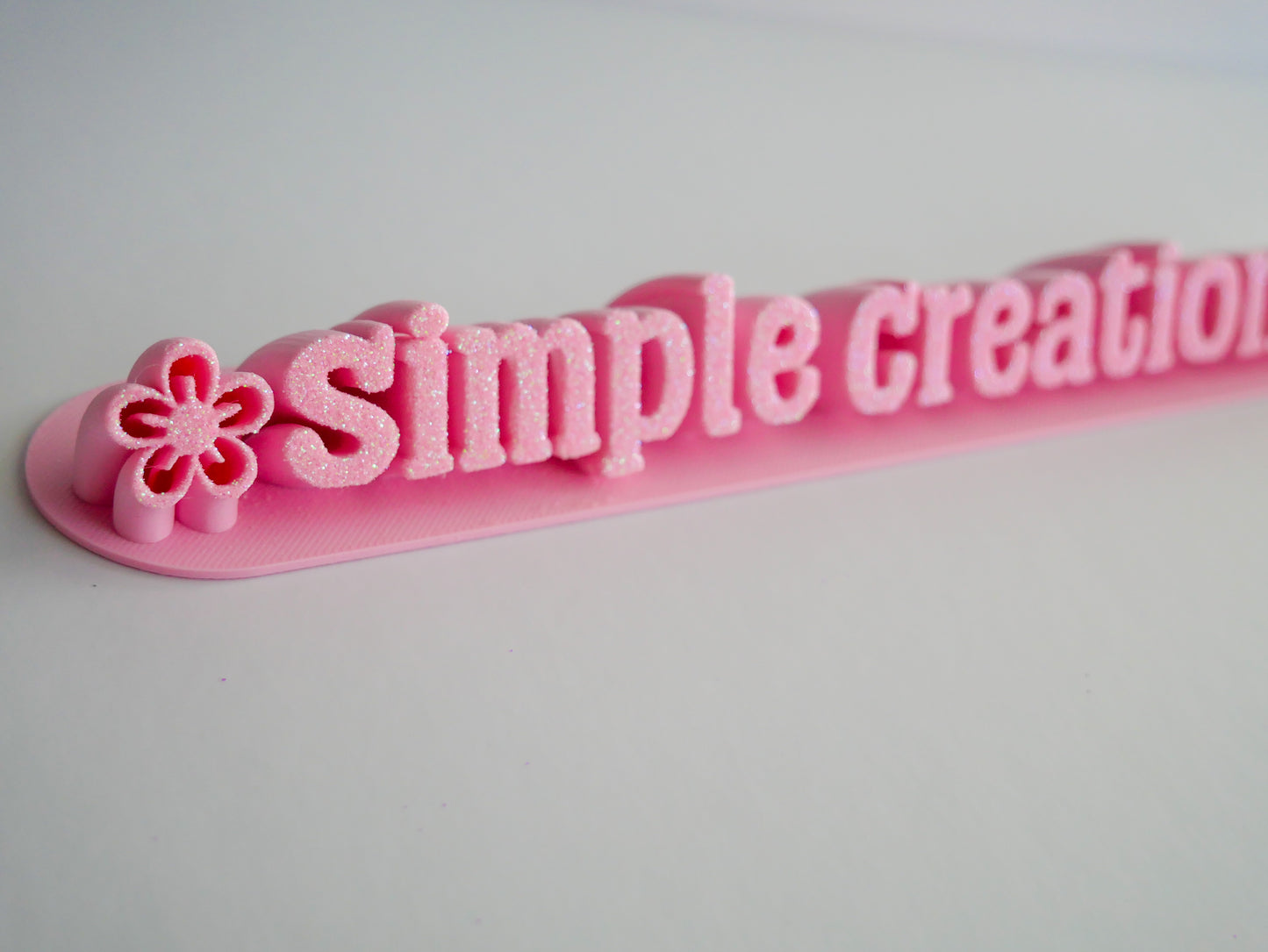 Custom 3D Printed Business Nameplate