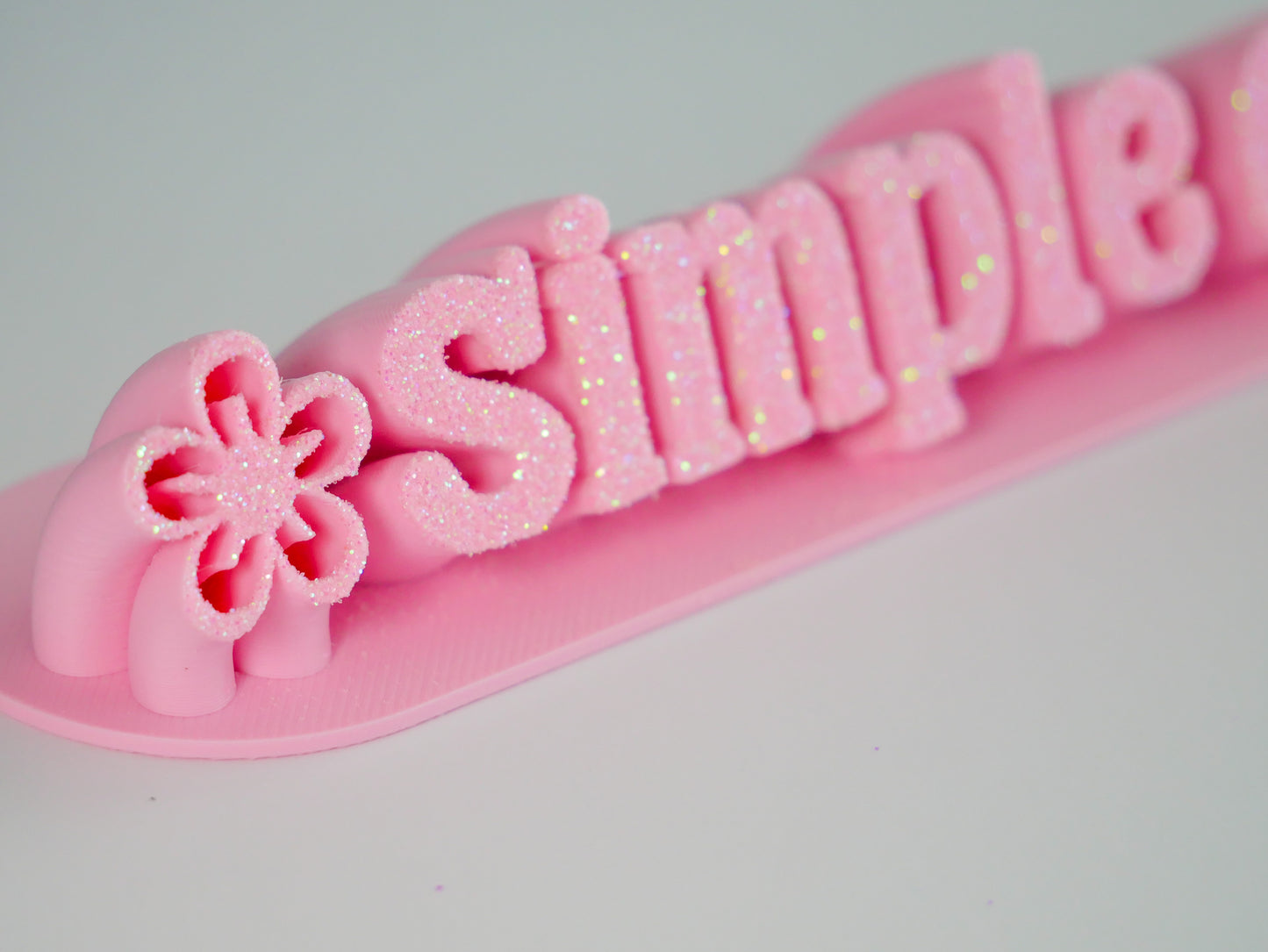 Custom 3D Printed Business Nameplate