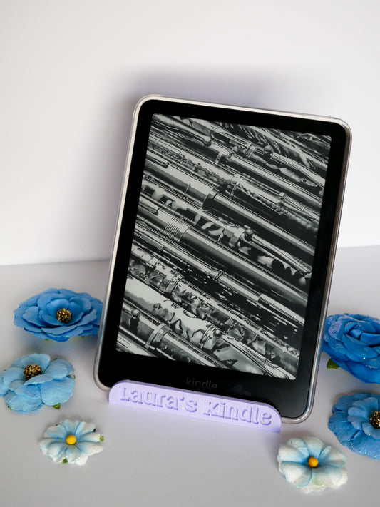 Personalized 3D Printed Kindle Stand